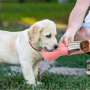 Portable 3-in-1 Dog Water Bottle